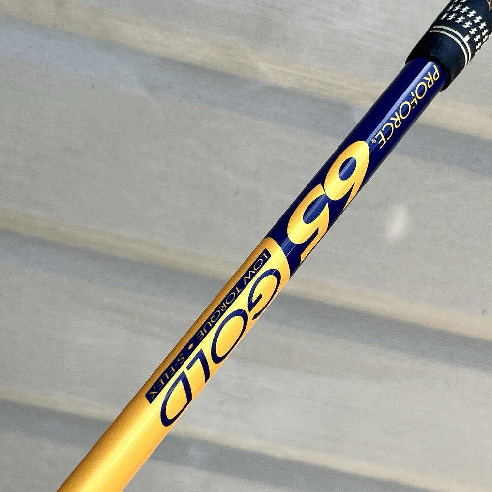 KZG Maraging Power 7.5° Golf Driver Proforce 65 Gold Graphite Stiff Flex RH 44" - Picture 11 of 13